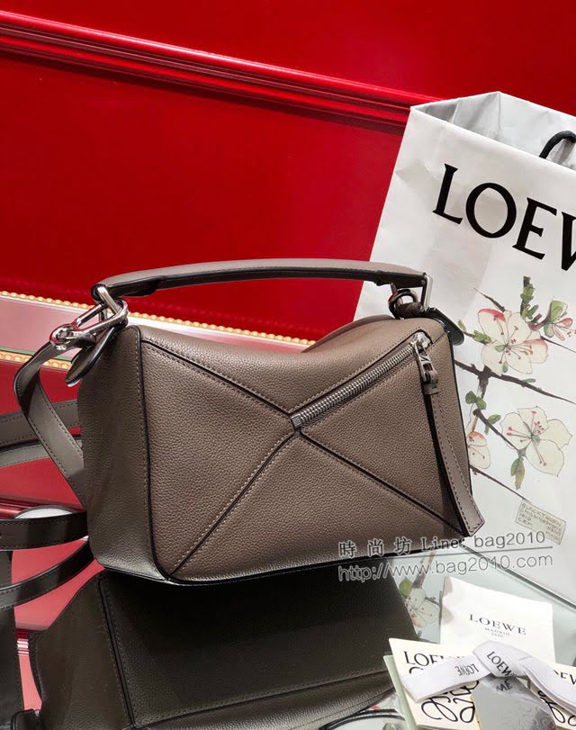 LOEWE經典爆款包包 羅意威小號Puzzle拼接手提斜挎包 10172  tcl1202